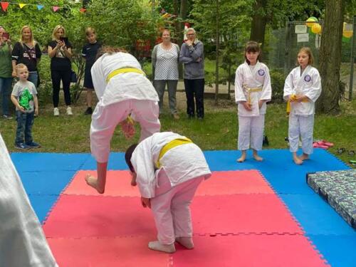 Pokaz Judo Midorino Judo i AZS AWF w przedszkolu 67 20227