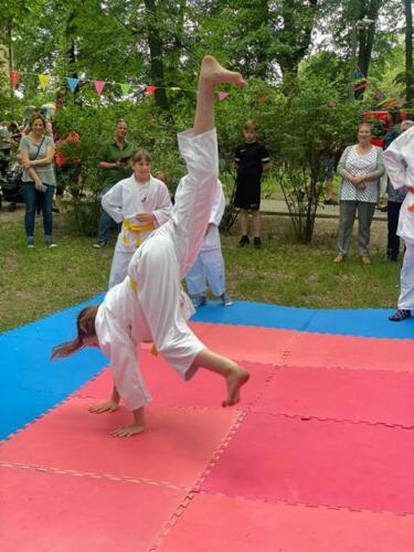 Pokaz Judo Midorino Judo i AZS AWF w przedszkolu 67 20228