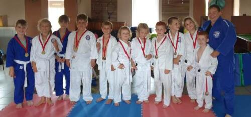 Zakończenie zajęć midorino judo 2022-202313