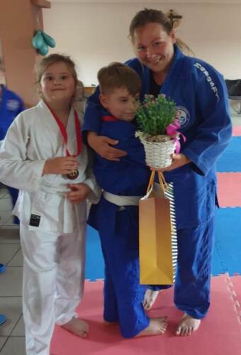 Zakończenie zajęć midorino judo 2022-202314