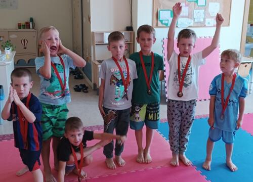 Zakończenie zajęć midorino judo 2022-202316