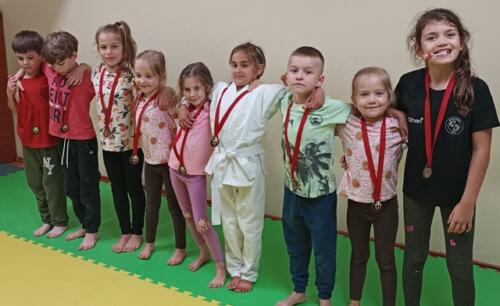 Zakończenie zajęć midorino judo 2022-202318