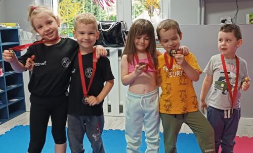 Zakończenie zajęć midorino judo 2022-202319