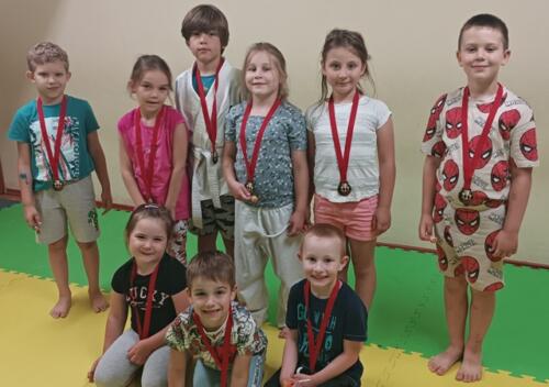 Zakończenie zajęć midorino judo 2022-202321