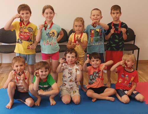 Zakończenie zajęć midorino judo 2022-202325