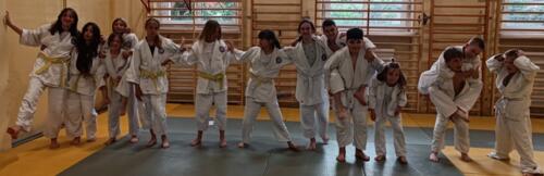 Zakończenie zajęć midorino judo 2022-202328