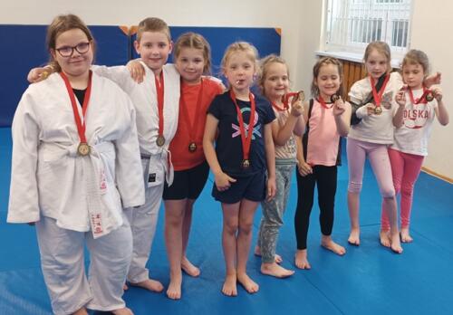 Zakończenie zajęć midorino judo 2022-202332
